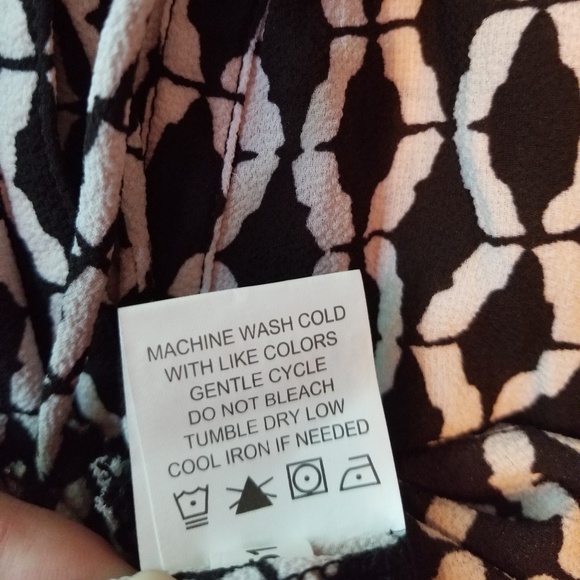 NEW Mud Pie Teagan Tassel B&W Tank S - Picture 8 of 8